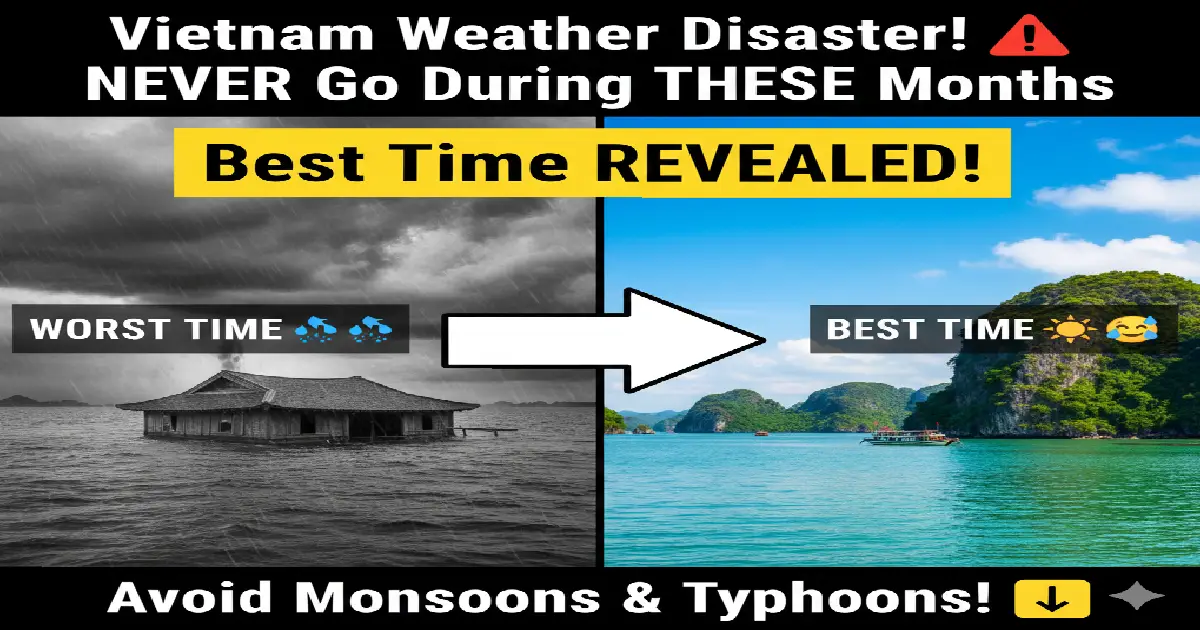 Best Time to Visit Vietnam: Complete Weather Guide 2026