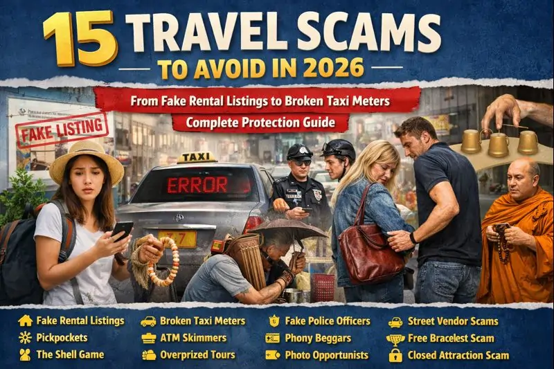 15 Travel Scams to Avoid in 2026