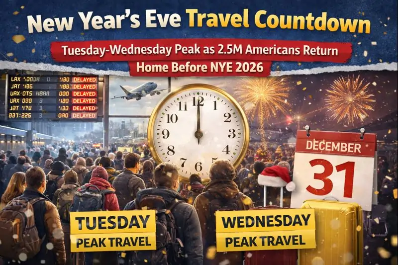 New Year’s Eve Travel Countdown