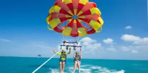 Parasailing in Andaman