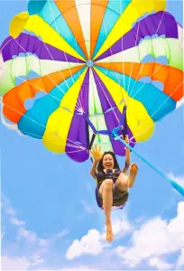 Parasailing in Andaman