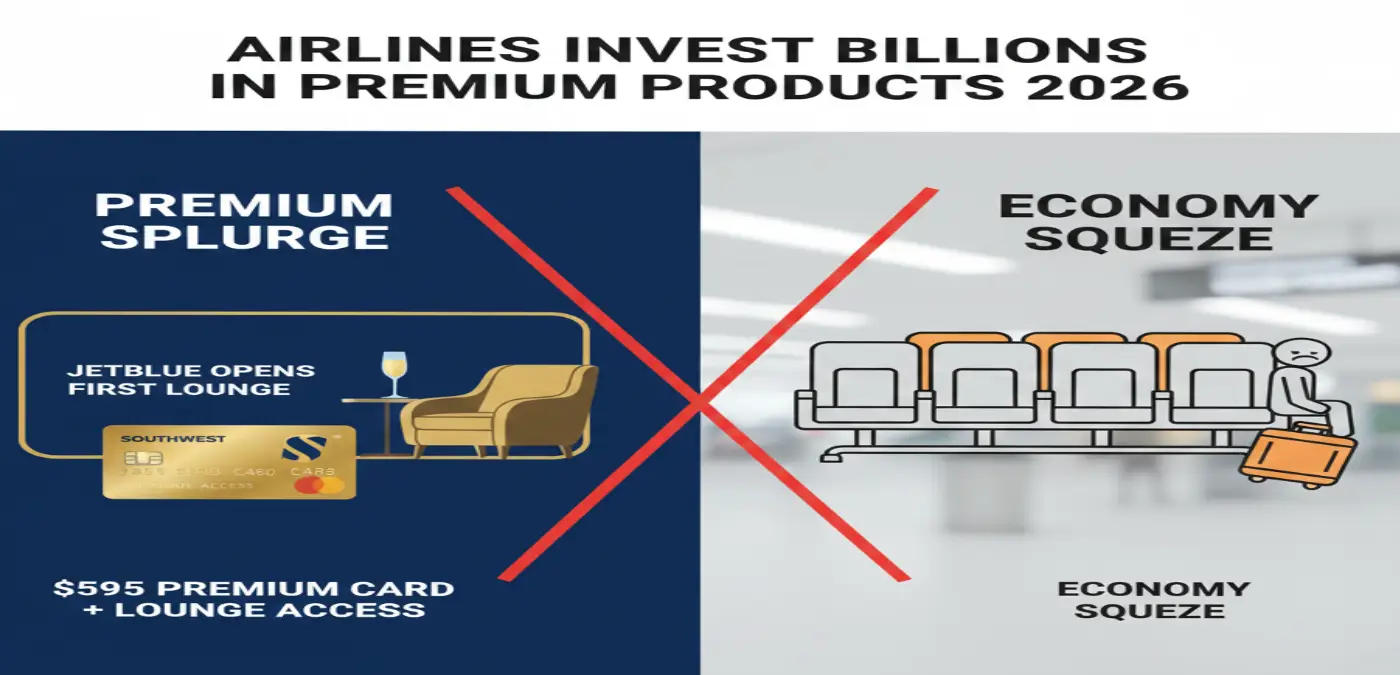 Airlines Invest Billions in Premium Products 2026