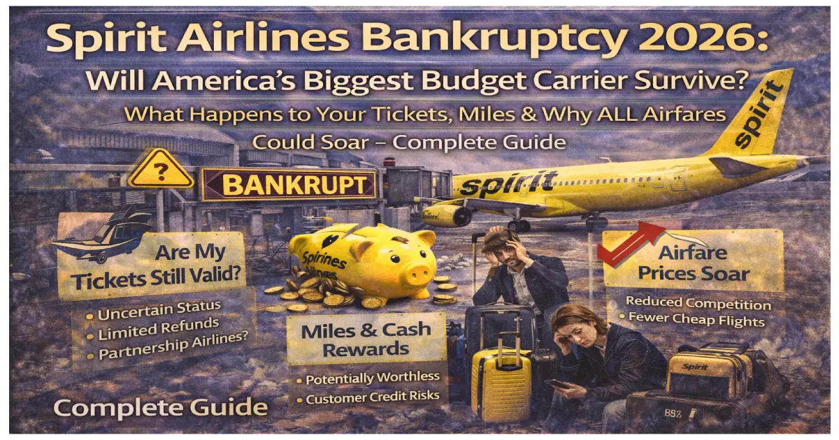 Spirit Airlines Bankruptcy 2026