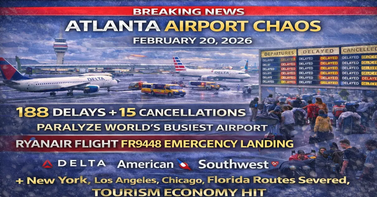 Atlanta Airport Chaos February 20, 2026