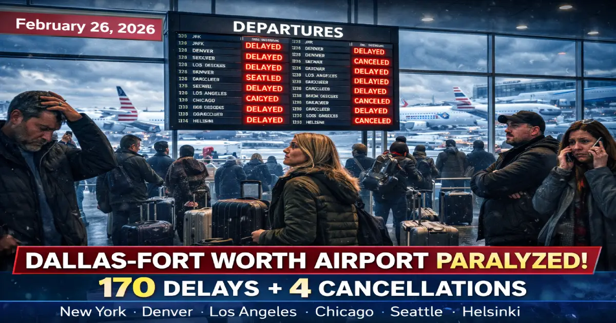 Dallas-Fort Worth Airport February 26, 2026