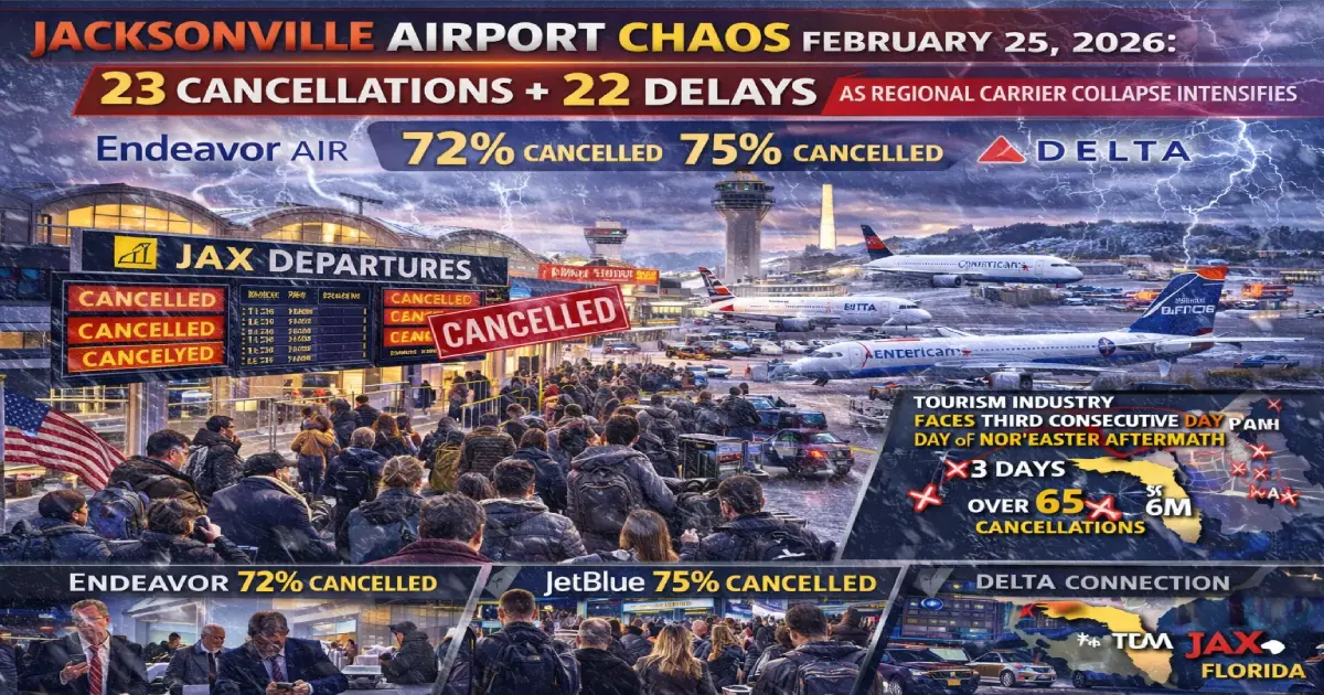 Jacksonville Airport Chaos February 25, 2026