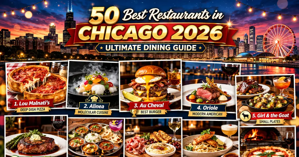 Best Restaurants in Chicago: Top Places to Eat, Michelin Dining & Local Favorites