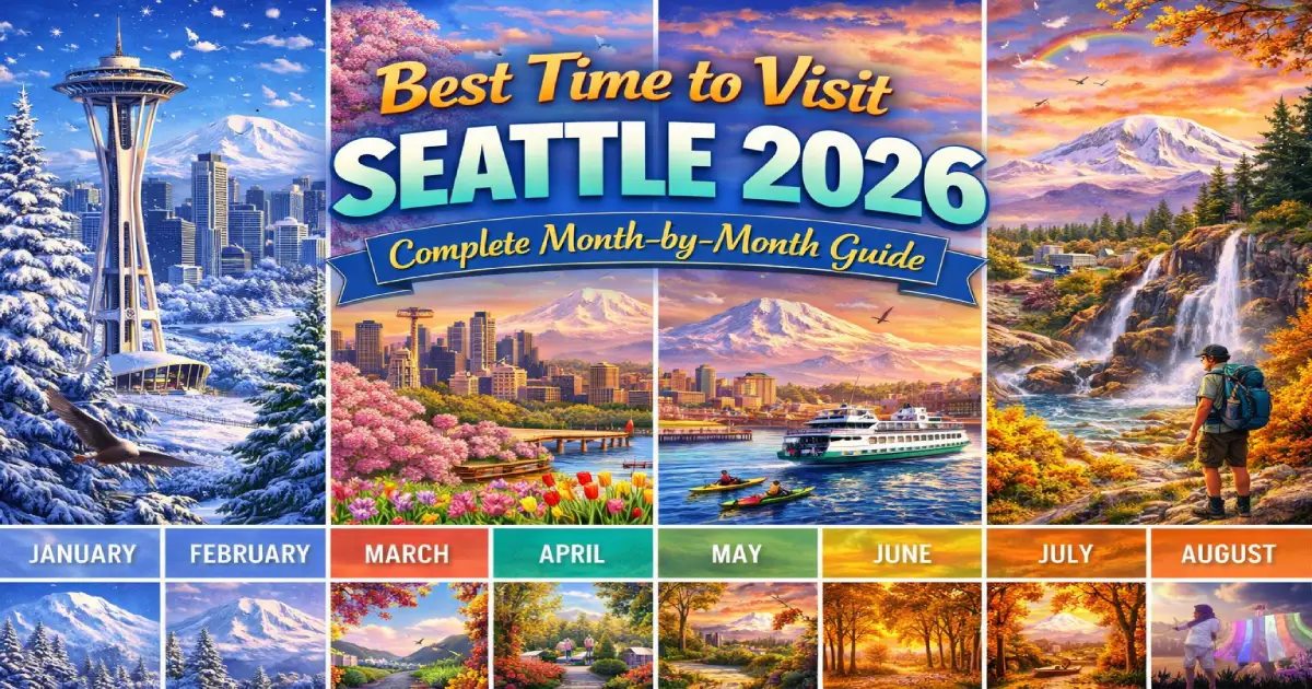 Best Time to Visit Seattle 2026: Complete Month-by-Month Guide