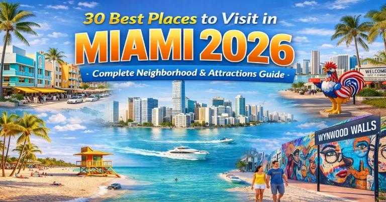 30 Best Places to Visit in Miami 2026: Complete Neighborhood & Attractions Guide