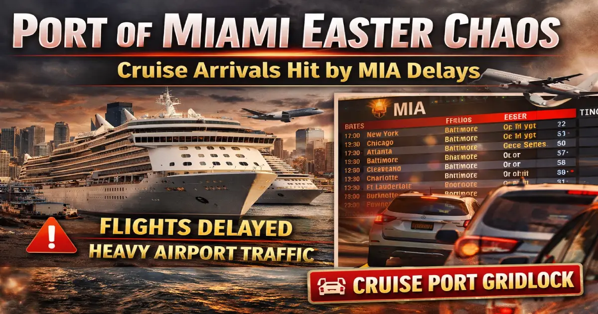 Port of Miami Easter Chaos