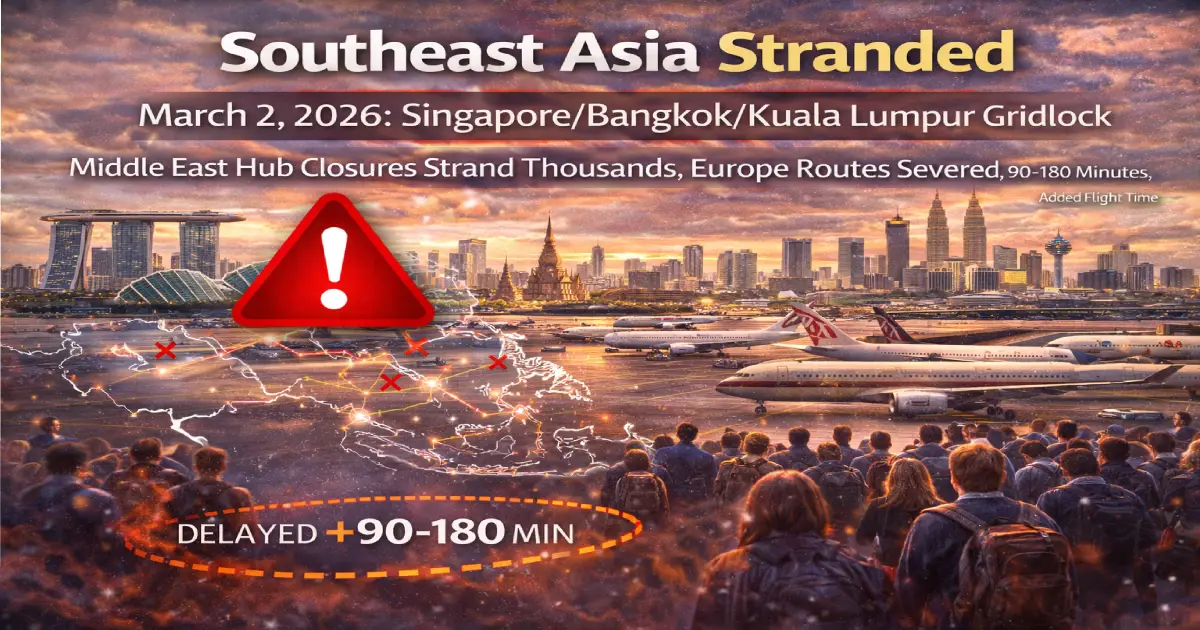 Southeast Asia Stranded March 2 2026