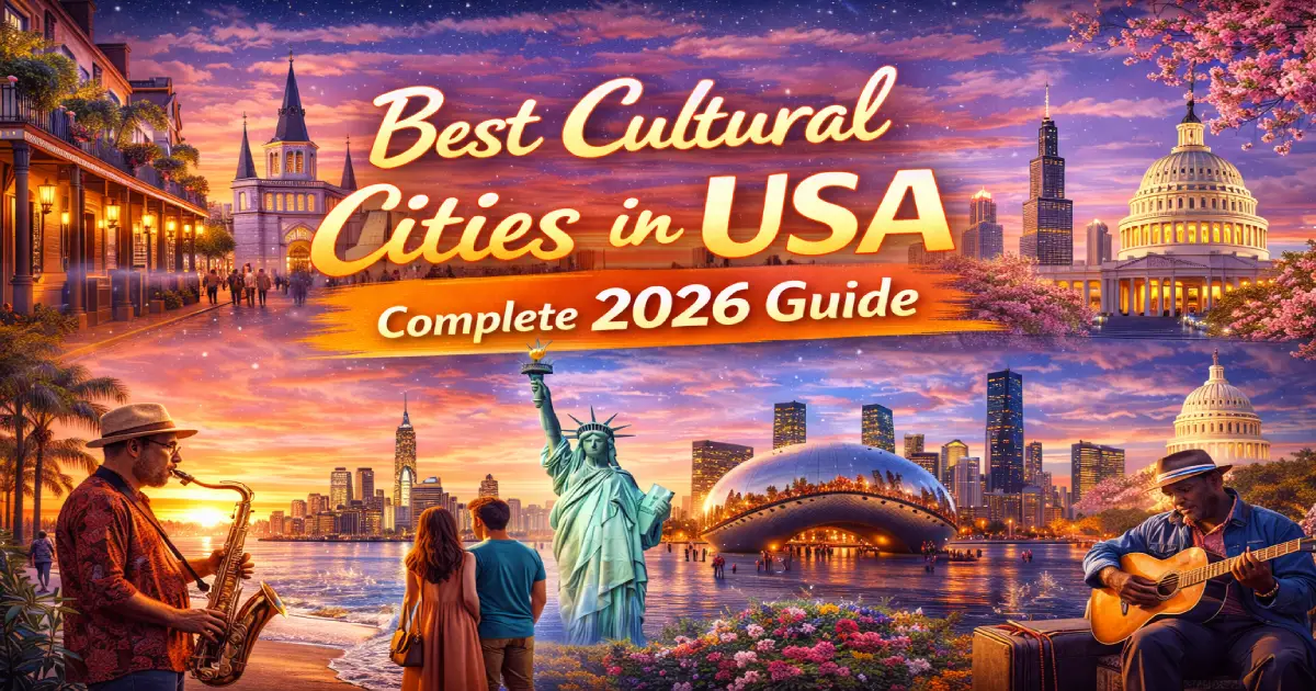 Best Cultural Cities in USA 2026: Complete Guide