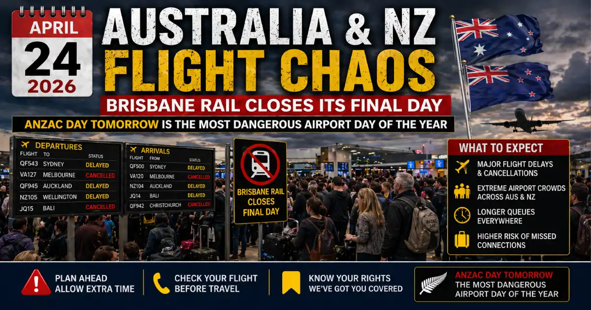 Flight Chaos: Thousands Stranded in AU & NZ Airport Meltdown
