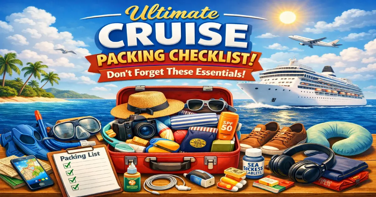 Ultimate Cruise Packing Checklist: Don’t Forget These Essentials!