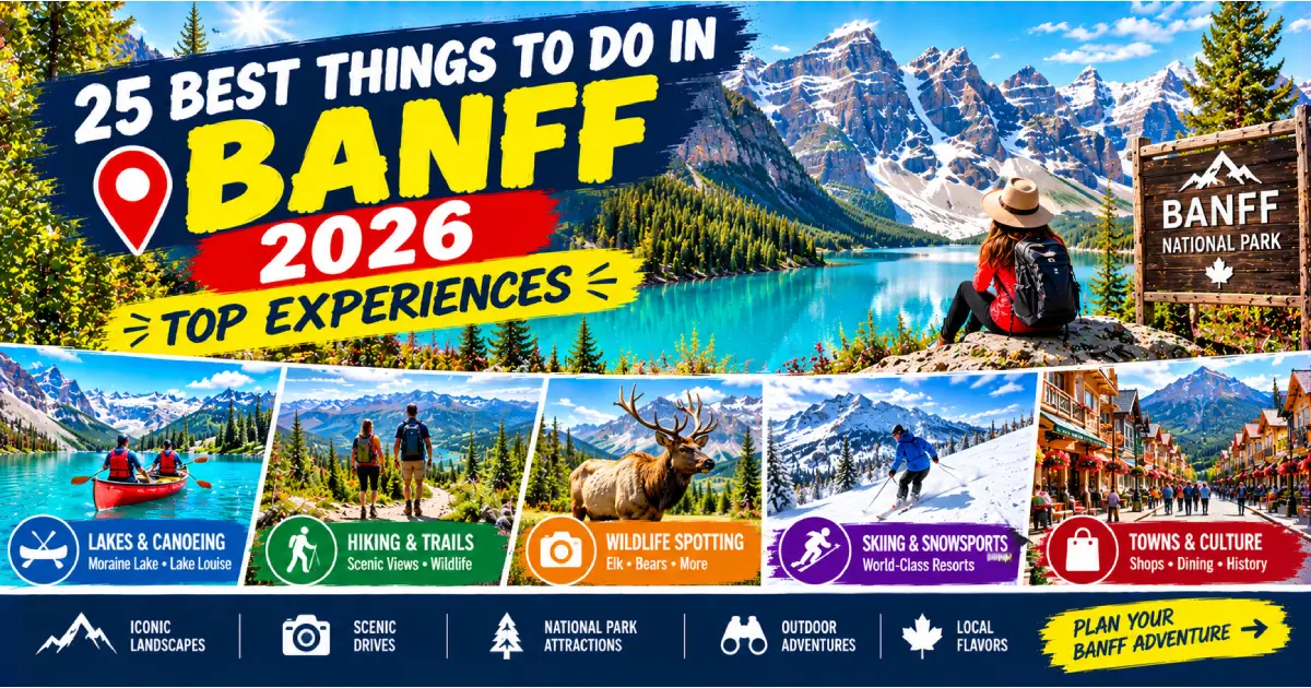 25 Best Things to Do in Banff 2026: Top Experiences