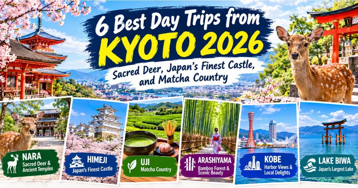 6 Best Day Trips from Kyoto 2026 | Nara, Osaka & More