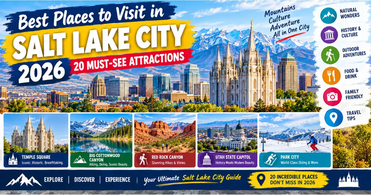 Places to Visit in Salt Lake City 2026: Top 20