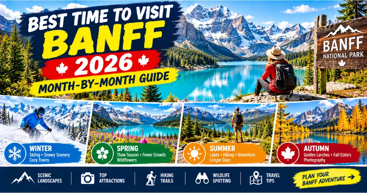 Best Time to Visit Banff 2026: Month-by-Month Guide