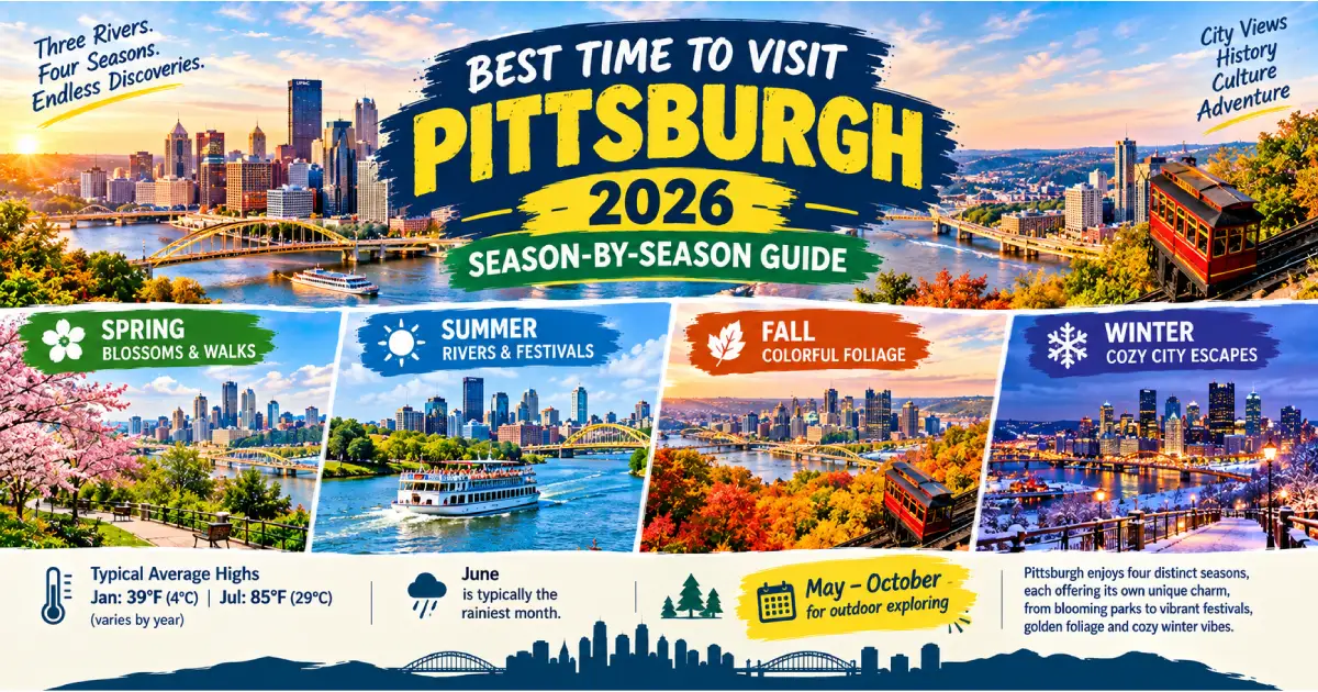 best time to visit Pittsburgh